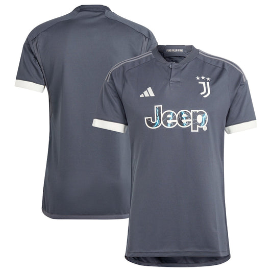 Juventus Team 2023/24 Third Jersey - Gray
