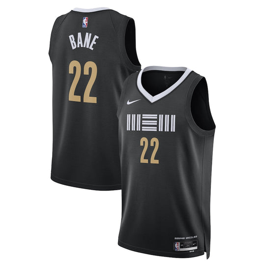 Desmond Bane Memphis Grizzlies Team Unisex 2023/24 Swingman Jersey - Black - City Edition
