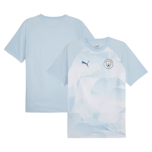 Manchester City Team 2023/24 Pre-Match Jersey - Silver