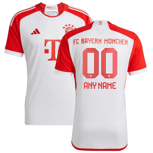 Bayern Munich Team 2023/24 Home Custom Jersey - White