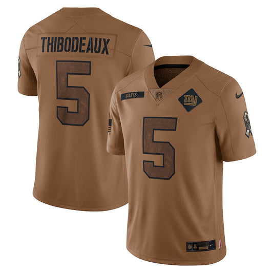 Kayvon Thibodeaux New York Giants Team 2023 Salute To Service Limited Jersey - Brown