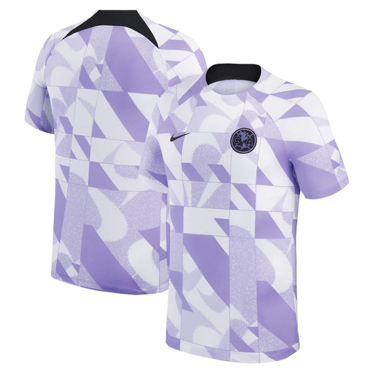 Club America Team 2023/24 Third Academy Pro Pre-Match Top - White