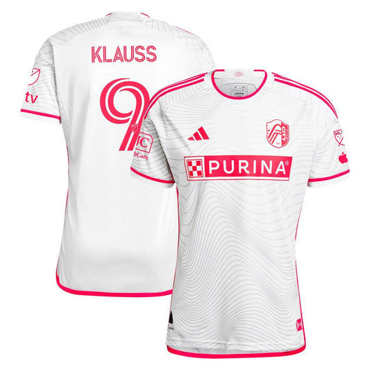 João Klauss St. Louis City SC Team 2024 The Confluence Kit Authentic Player Jersey - White
