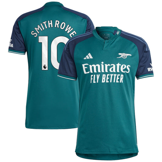 Emile Smith Rowe Arsenal Team 2023/24 Third Player Jersey - Green