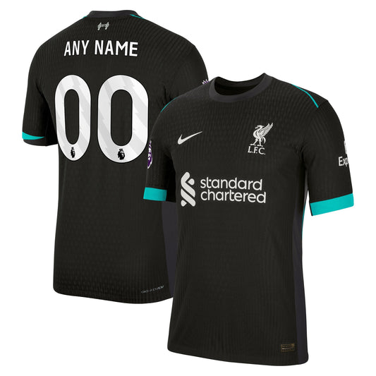 Liverpool Team 2024/25 Away Custom Jersey - Forest Green