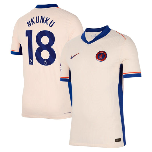 Christopher Nkunku Chelsea Team 2024/25 Away Player Jersey - Orange