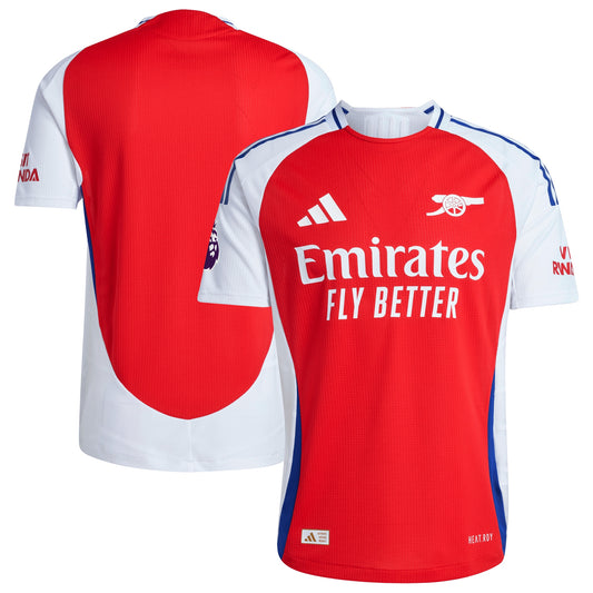 Arsenal Team 2024/25 Home Blank Jersey – Red