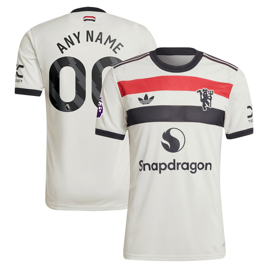Manchester United Team 2024/25 Third Customized Jersey - Cream
