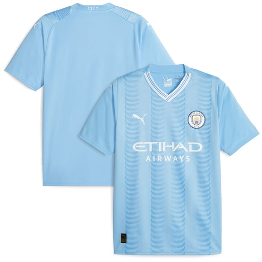 Manchester City Team 2023/24 Home Jersey - Sky Blue