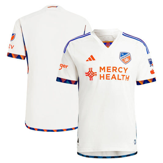 FC Cincinnati Team 2024 The Canvas Kit Authentic Jersey - White