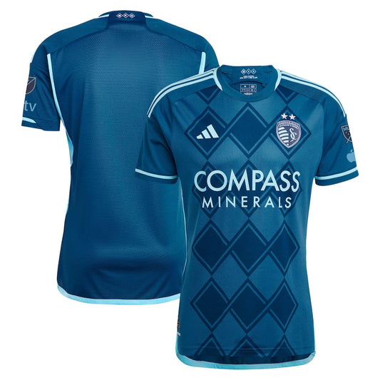 Sporting Kansas City Team 2024 Diamonds Our Forever Authentic Jersey – Navy