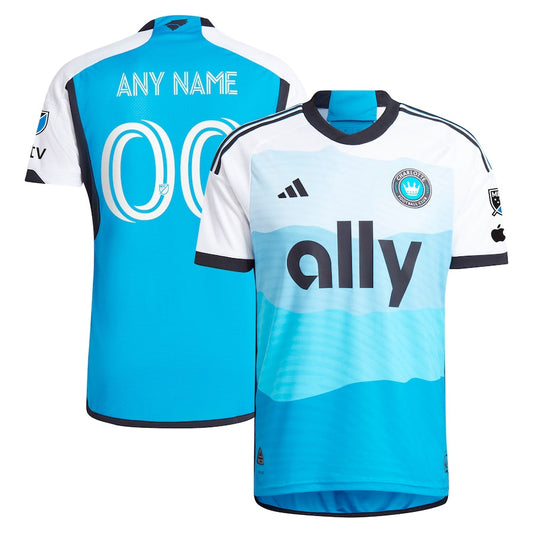 Charlotte FC Team 2024 The Carolina Kit: Explore Custom Authentic Jersey - Blue