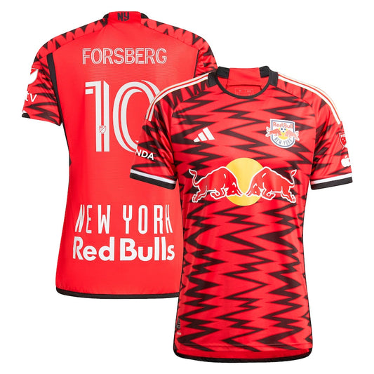 Emil Forsberg New York Red Bulls Team 2024 Legacy Authentic Player Jersey – Red