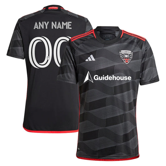 D.C. United Team 2024 The Icon Kit Custom Jersey – Black
