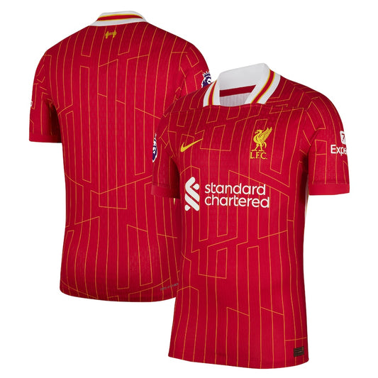 Liverpool Team 2024/25 Home Authentic Jersey - Red