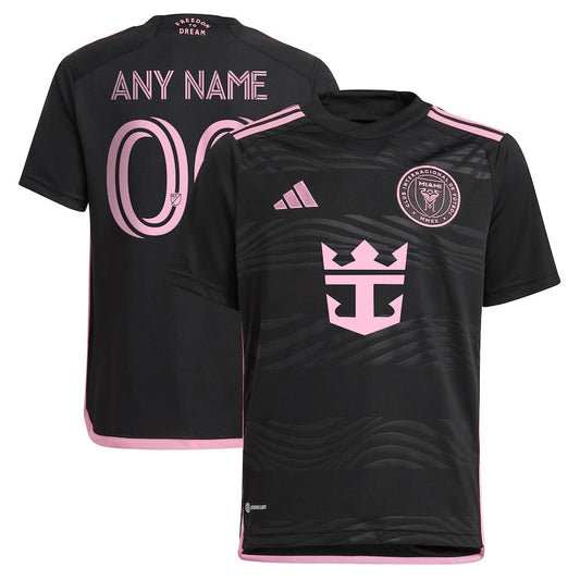 Inter Miami CF Team 2024 La Noche Custom Jersey - Black