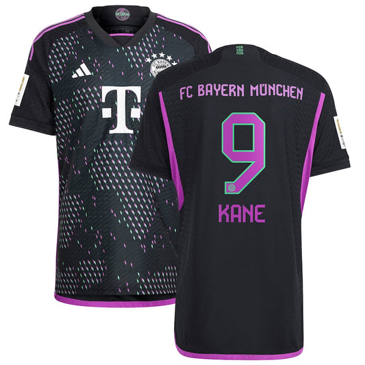 Harry Kane Bayern Munich Team 2023/24 Away Player Jersey - Black