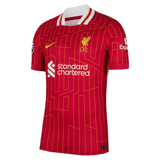 Mohamed Salah Liverpool Nike 2024/25 Home Authentic Player Jersey – Red