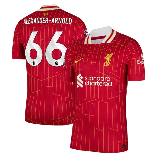 Trent Alexander-Arnold Liverpool Team 2024/25 Home Authentic Player Jersey – Red