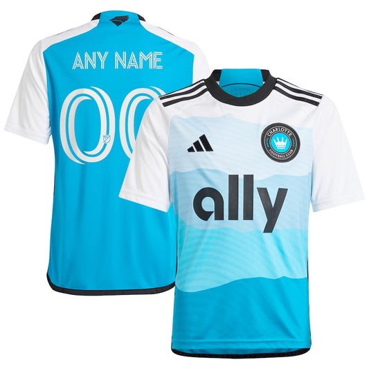 Charlotte FC Team 2024 The Carolina Kit: Explore Custom Jersey - Blue