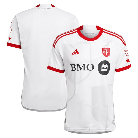 Toronto FC Team 2024 GTA Kit Authentic Jersey – White