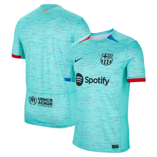 Barcelona Team 2023/24 Third Jersey - Aqua