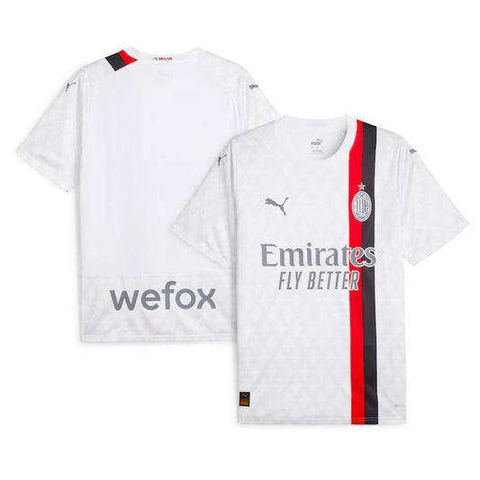 AC Milan Team 2023/24 Away Custom Jersey - White