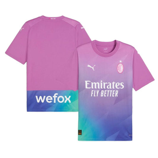 AC Milan Team 2023/24 Third Custom Jersey - Blue