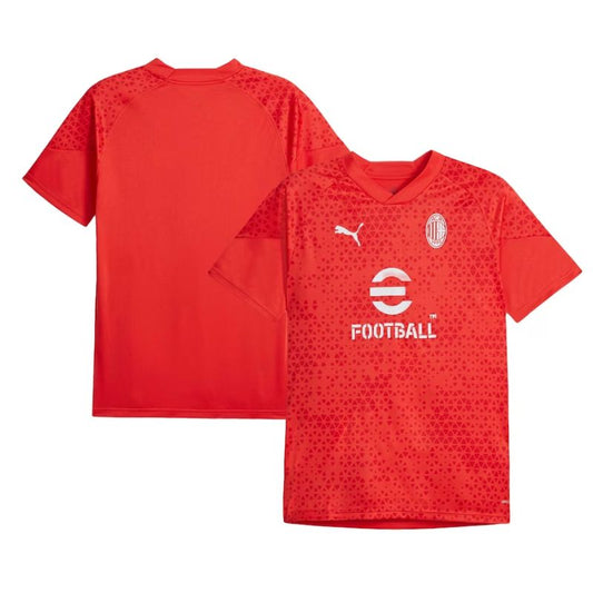 AC Milan Team 2023/24 Training Jersey - Red