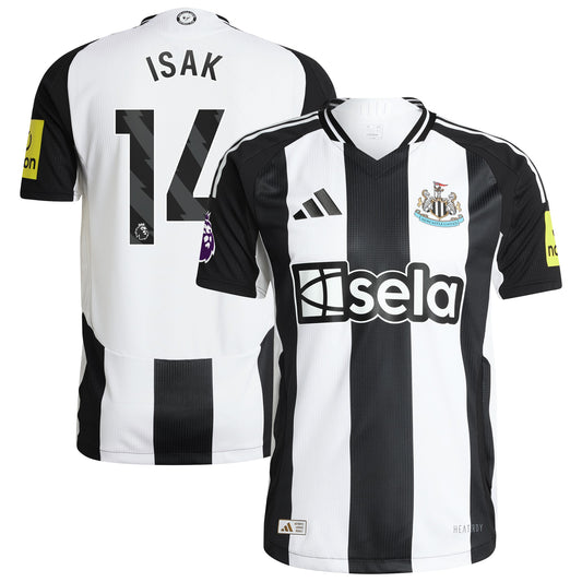 Alexander Isak 14 Newcastle United Team Shirt 2024/25 Home Player Jersey - Black