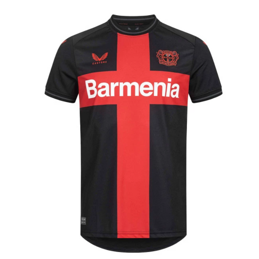 Bayer Leverkusen Home T-shirt 2023-2024 Castore - Black