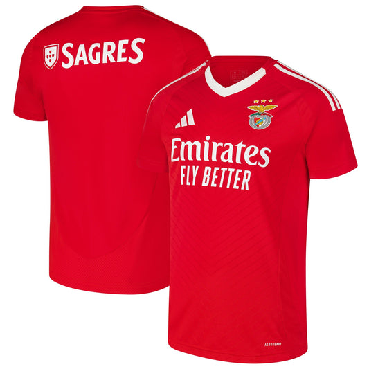 Benfica Team 2024/25 Home Custom Jersey - Red