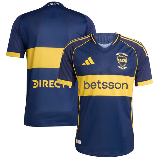 Boca Juniors Home Jersey Blue 2025–26 Premium Fan Edition Soccer Jersey - Blue