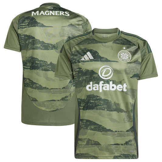Celtic Team 2024/25 Third Custom Jersey - Green