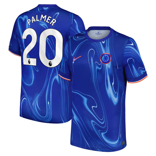 Cole Palmer Chelsea Team 2024/25 Home Player Jersey - Blue