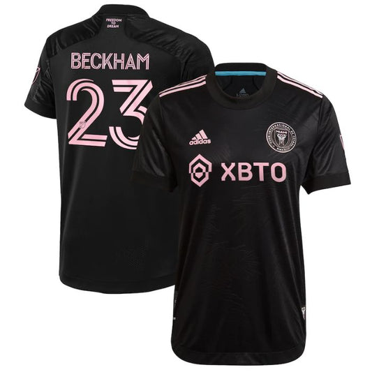 David Beckham Inter Miami CF 2021 La Palma Player Jersey - Black - Jersey Teams World