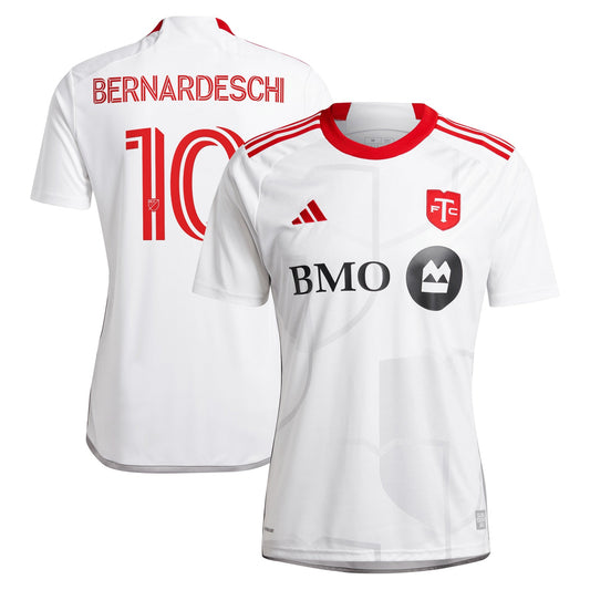 Federico Bernardeschi Toronto FC Team 2024 GTA Kit Player Jersey – White