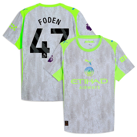Foden 2025–26 Premium Fan Edition Soccer Jersey - Green