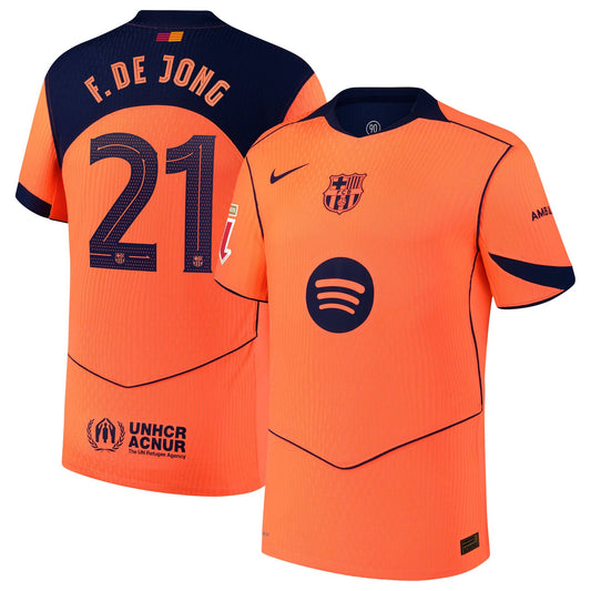 Frenkie 2025–26 Premium Fan Edition Soccer Jersey - Orange
