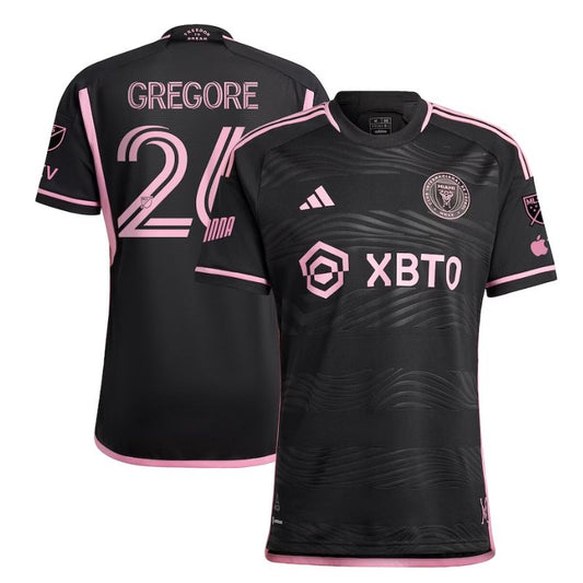 Inter Miami CF Gregore Black Unisex Shirt 2023/24 Player Jersey - Jersey Teams World