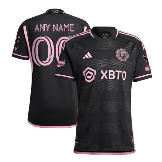 Inter Miami CF Unisex Shirt 2023 Custom Jersey - Black - Jersey Teams World