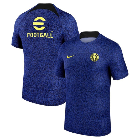 Inter Milan Team 2023/24 Academy Pro Pre-Match Top - Navy