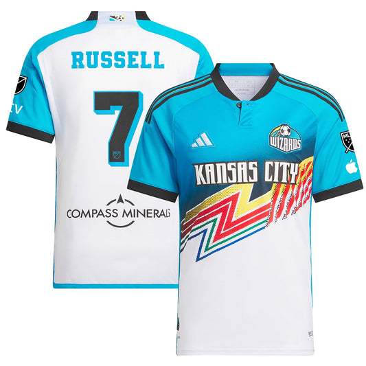 Johnny Russell Sporting Kansas City Team 2024 Archive Jersey - White