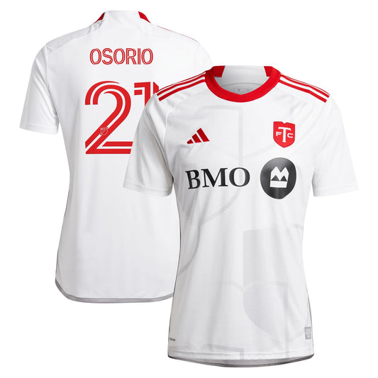 Jonathan Osorio Toronto FC Team 2024 GTA Kit Player Jersey – White