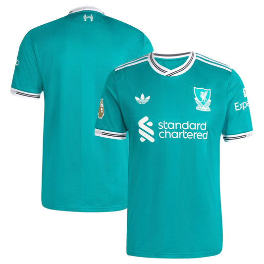Liverpool Third Jersey 2025–26 Premium Fan Edition Soccer Jersey - Green