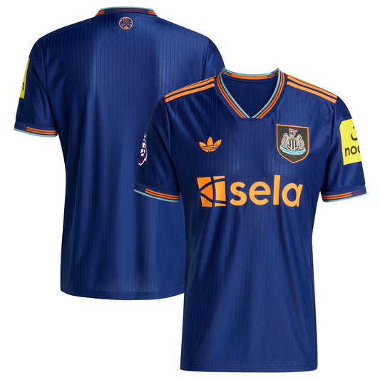 Newcastle United Third Custom Jersey 2025–26 Premium Fan Edition Soccer Jersey - Blue