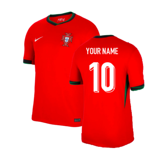 Portugal Home 2025–26 Premium Fan Edition Soccer Jersey - Red