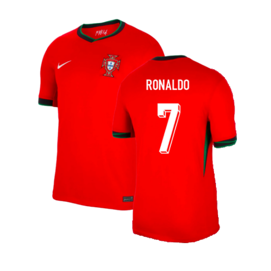 Portugal Home 2025–26 Premium Fan Edition Soccer Jersey - Red
