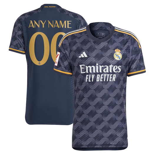 Real Madrid Team 2023/24 Away Custom Jersey - Navy