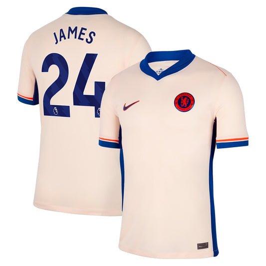 Reece James 24 Chelsea Team 2024/25 Away Player Jersey - Orange